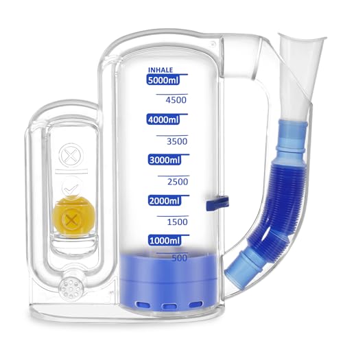 Incentive Spirometer Breathing Exercise Device for Lungs Lung Exerciser Device