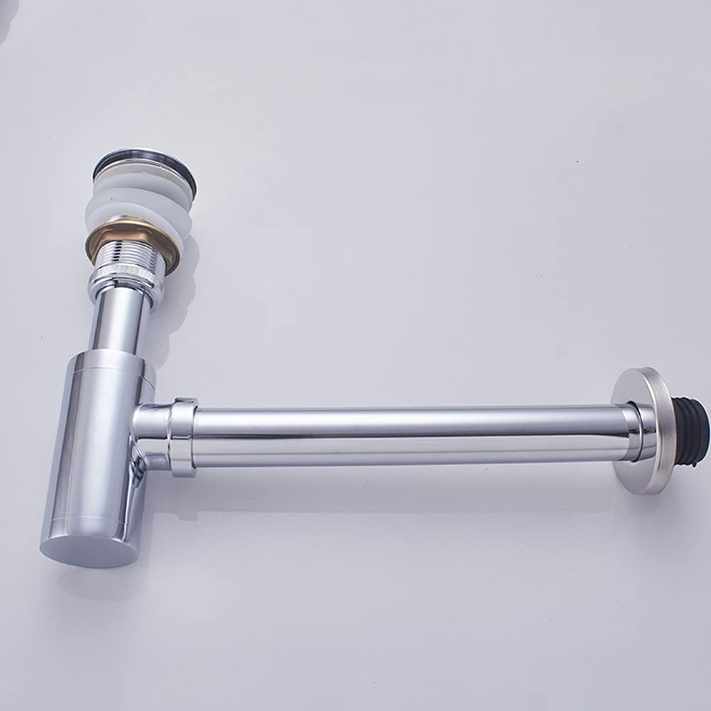 Tapón de desagüe de latón que evita desbordamientos en lavabos