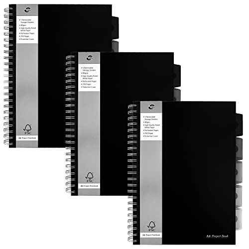 Cahier Argent Pukka SBPROBA4 le pack de 3 idéal pour étudier et créer
