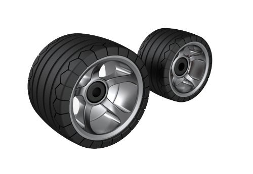 Erector Turbo - Radio Control Car Construction Set #TOP4