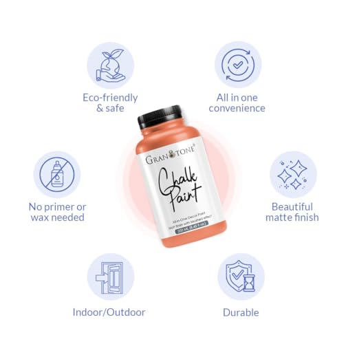 Image of GRANOTONE Chalk Paint Terracotta 500 ml Matte Finish