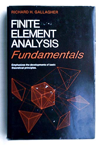 Finite Element Analysis: Fundamentals 0133172481 Book Cover