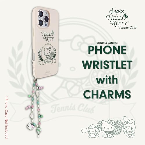 Sonix x Sanrio Beaded Phone Charm | Beaded Wristlet, Universal Phone Strap, and Detachable - image 6