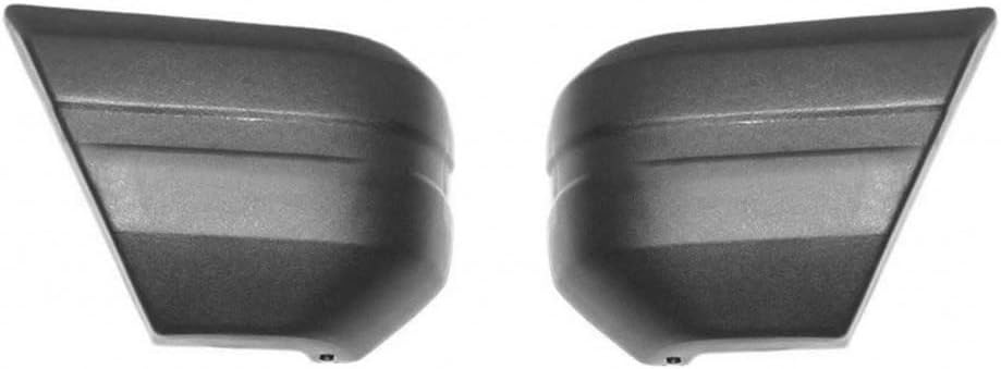 For Jeep Cherokee 1990-1996 Passenger Side Bumper End | Front | Black | CH1005197 | 52000178