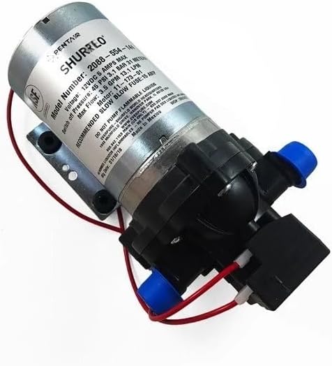 Replacement for SHURflo Fresh Water Pump 12v 3.5 GPM DC RV 45 psi Motorhome 2088-554-144 OEM