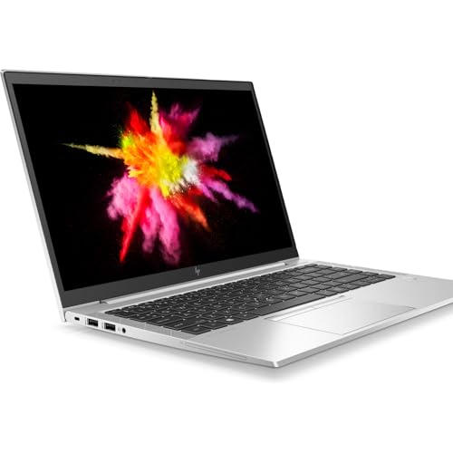 Image of HP EliteBook 845 G7 Laptop Computer, 14 inch FHD Display, AMD Ryzen 5 Pro 4650U, 16GB RAM, 256GB SSD, Fingerprint, Backlit, WiFi, Windows 11 Pro(Renewed)