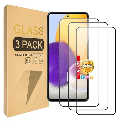 Lucyliy [3 paquetes] Compatible con Piezas para Vivo V25 Pro Protector de pantalla de vidrio templado [Alta definición][Dureza 9H]