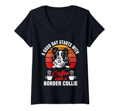 Do you love Border Collie Dog and Drink Coffee in the morning ? Awesome graphic design outfits for Border Collie Dog Cute in cup of Coffee .This design for Border Collie Dog Mom.Design idea for National Dog Day.