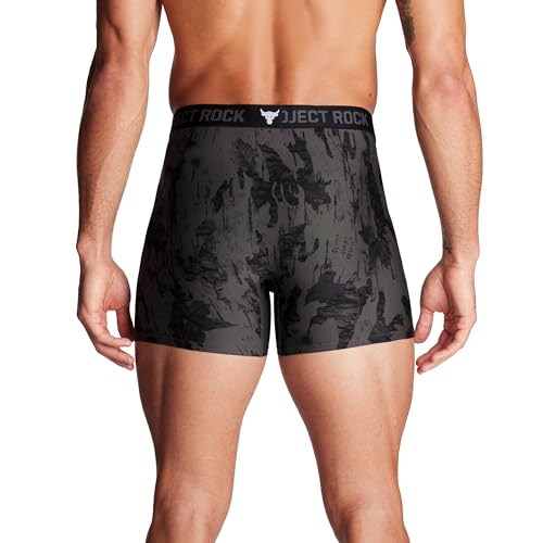 Under Armour Men's Project Rock Performance Tech Mesh Boxerjock Brief, 5" Inseam, 2-Pack3