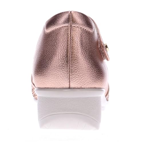 Image of Revere Osaka Mary Jane - Premium Leather - Orthotic-Friendly Removable Insoles - Adjustable Strap - Arch Support - Stylish Wedges for All-Day Comfort