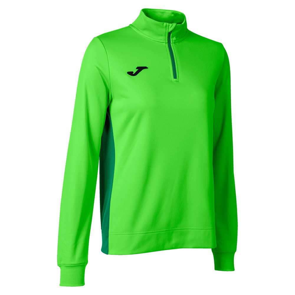 Joma Women's Winner Ii Sweatshirt, Fluorescent Green, XL