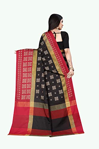 Image of OM SAI LATEST CREATION Soft Cotton & Silk Saree For Women Banarasi Saree Under 399 2021 Beautiful For Women saree