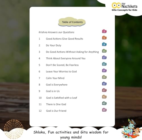 Image of Gita for Kids | Teachings, Sanskrit lessons and Activities | Simple and fun, for all ages (6+ years): 1