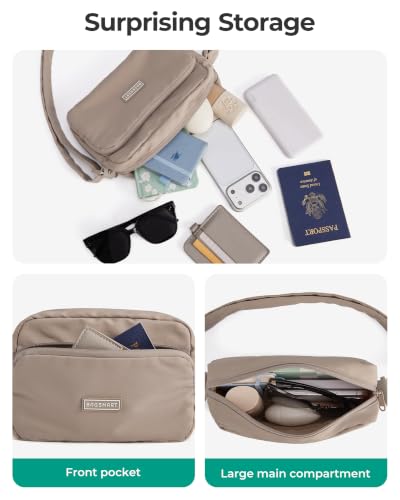 BAGSMART Foldable Crossbody