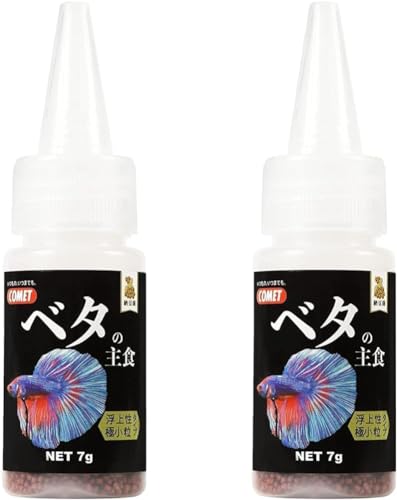 コメット【2本セット】【ちょっとずつ使える】ベタの主食7グラム