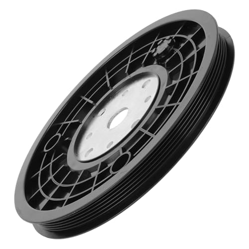 BESPORTBLE Riemenantriebsscheibe Ersatzteile Für Heimtrainer Trockenbau-schleifpads Fahrradmaschinenteile Teile Für Airbikes Ersatzteile Für Liegeräder Indoor-Bike-Teile Spannrolle Black Abs