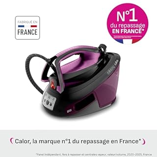 Calor Express Power Vision, Centrale Vapeur Classique, Débit vapeur 480 g/min, Sans réglage, Technologie LED Vision, Fabriqué en France, SV8152C0