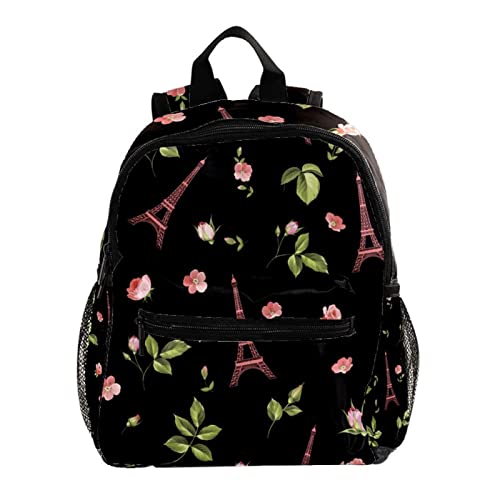Sac à dos enfant fleurs roses 30,5 cm multicolore pour école et loisirs