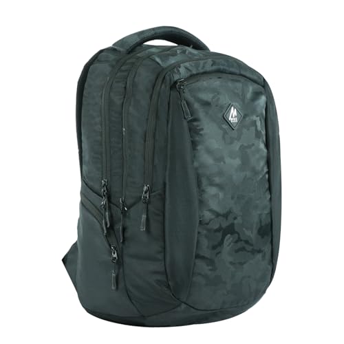 Image of mike bags Gladiator deluxe laptop backpack with rain cover - black