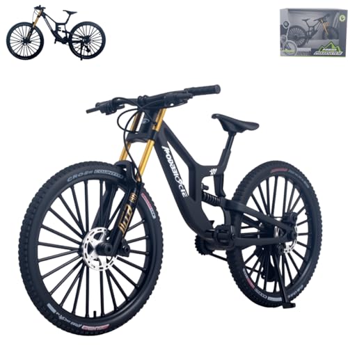 1:8 Scale Mountain Bike Toy DS Die-Cast Mini Finger Bicycle Model Desktop Decoration Scale Men Toy...