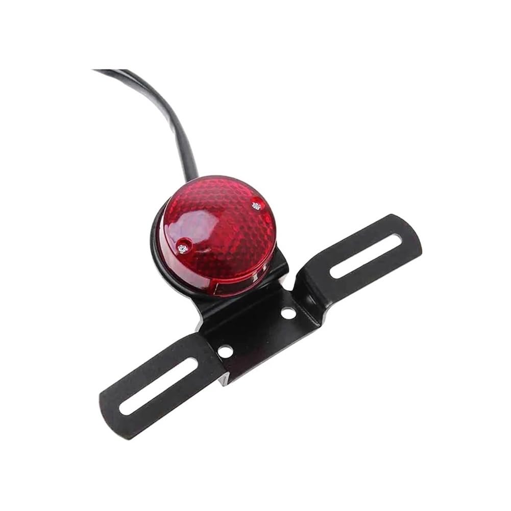 Fanale Posteriore Luce Di Segnalazione Freno Moto 12V Lampada Di Coda Posteriore A LED Universale Lampada Targa Per Accessori Moto Per Parti Di Moto