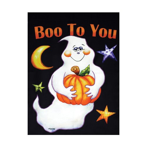 「Boo to You」大型ポーチフラッグ 28インチ x 40インチ