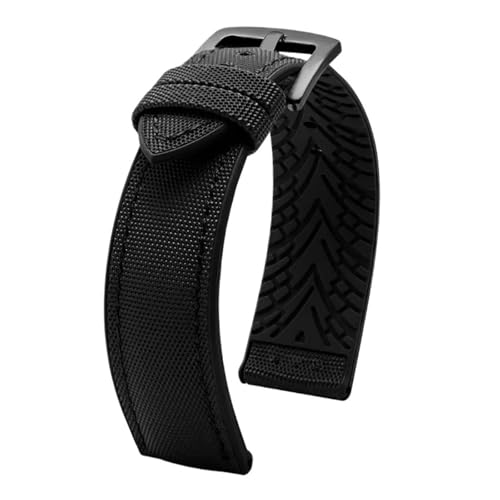 [LYBELIRH] 20mm 22mm 24mm iCVRXgbv hEHb`oh IK Xs[h}X^[ Y o[puXbgoh ~h[p(Black 02,24mm)