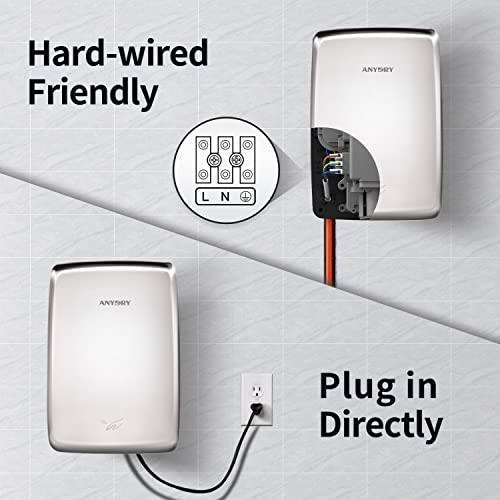 Anydry 2803D Mini Asciugamani ad Aria,Asciugamani