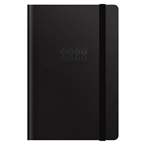 Télécharger Letts Edge Agenda scolaire semainier 2019-2020 au format A6 18 mois Noir Livre eBook France