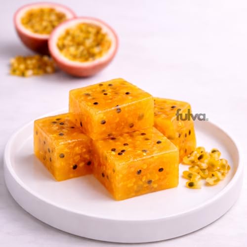 Image of Fulva Passion Fruit Halwa 200g, Authentic Kozhikoden Kerala Halwas, Traditional Kerala Sweet, Soft Chewy Halwa, Indian Dessert, South Indian Festivals & Celebrations Gift Sweet