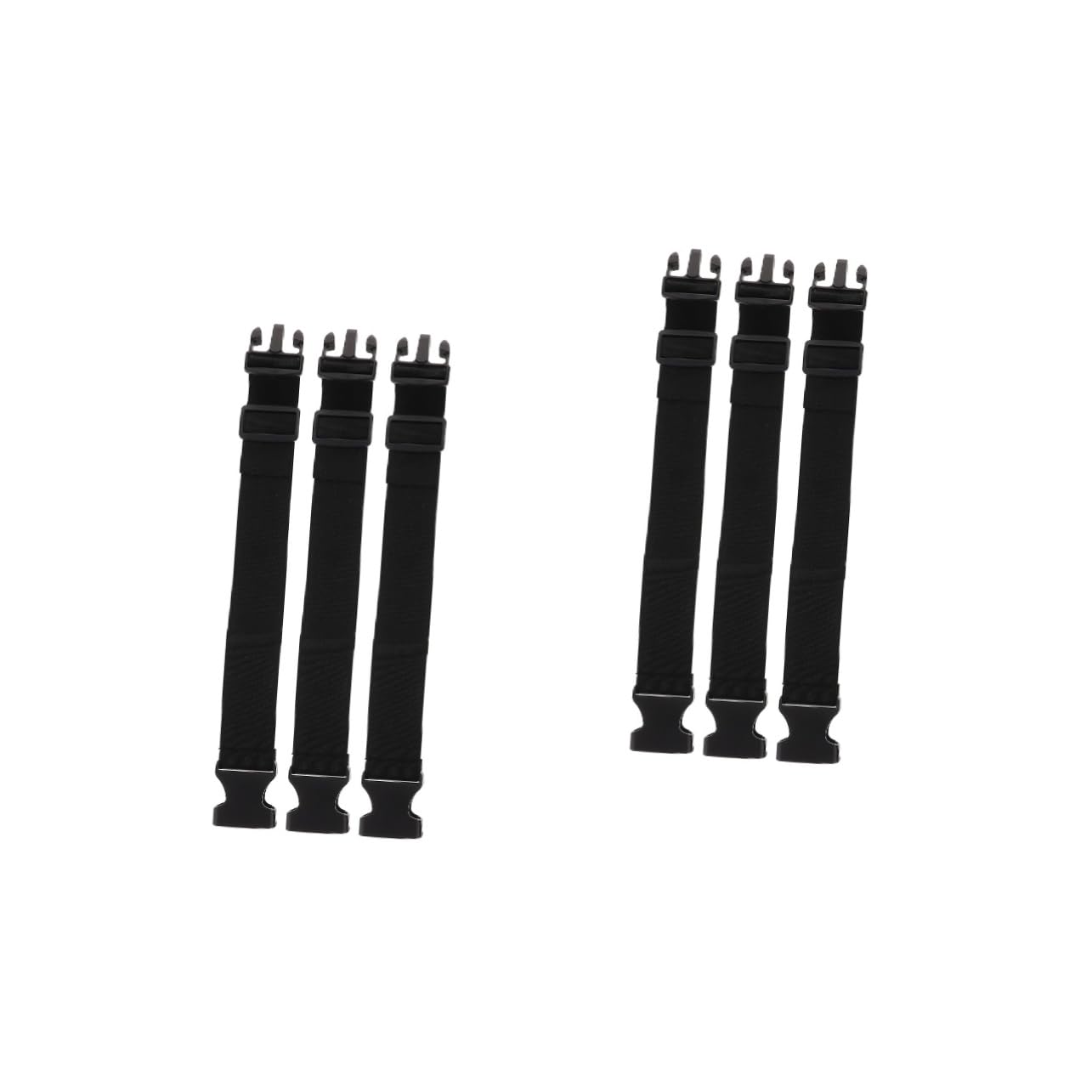 TOBBOMEY 6pcs Cargo Tie Strap Adjustable Tie Down Straps with Quick Release Buckle Heavy Duty Lashing Straps for Luggage Backpacks Camping and Moving