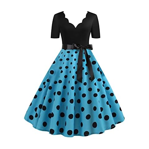 Vestido de Cóctel estilo Audrey Hepburn de YMING Cover