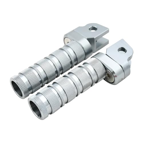 Repose pieds moto CNC argent pour éliminer les glissades sur CBR 125R 250R 300R