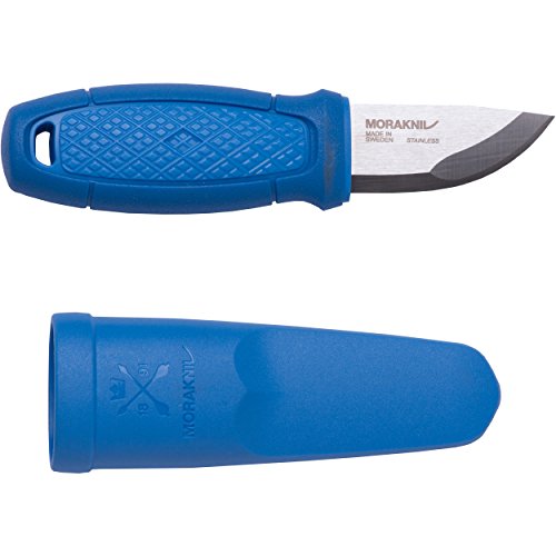 Morakniv Eldris Fixed-Blade Pocket-Sized Knife with Sandvik Stainless Steel Blade and Plastic Sheath