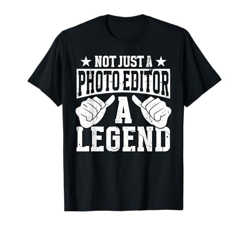 Funny Profession Quote Photo Editor Maglietta