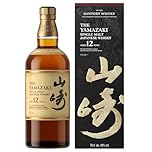 Suntory Japanese Whisky - Yamazaki 12 Year Old - Japanese Oak Casks - Sweet Ginger, Cinnamon, Long Finish - 70 cl, 43% ABV