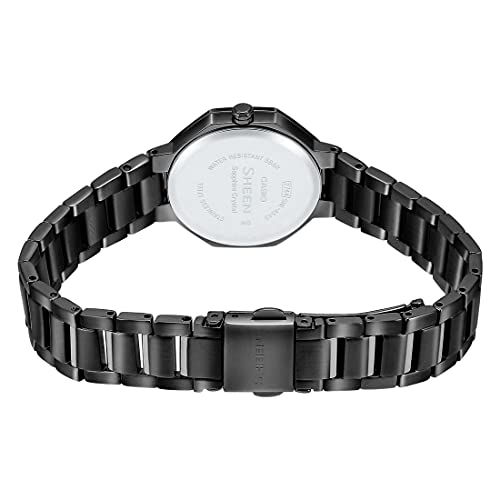 Image of Casio Analog Black Dial Women's Watch-SHE-4543BD-1AUDF