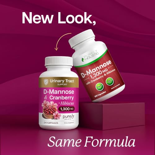 Image of D Mannose with Cranberry, Drug-Free Urinary Tract Health Support, 240 Ct