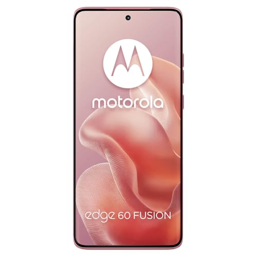 Image of Motorola Moto Edge 60 Fusion 5G Ai (Compatible with Tmobile Mint Tello & Global) (256GB+8GB) NFC 50MP Triple Cam Dual Sim 6.67 inch Curved XT2503-1 Latino American Version (Zephyr (Rose))