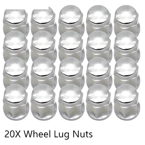 Tuercas de rueda cónicas 1/2-20 de 32 mm compatibles con Customline 1952 y Mainline 7