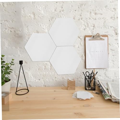 Tableau feutre fond mural hexagonal Mobestech : affichage élégant et moderne