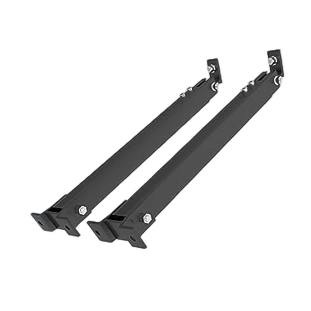 Set di supporto solare regolabile in alluminio per tetti piatti con un