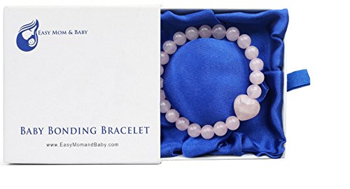 Baby Bonding Bracelet - Award Winning New Mom Gift (8mm beads in presentation box)