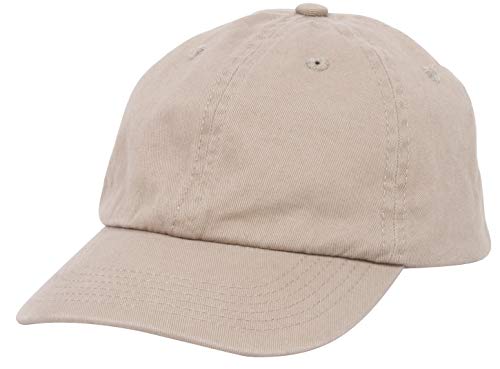 C/Meo Collective Youth Cotton Washed Chino Twill Cap - Khaki