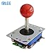 BLEE 8 Way Joystick for Rapsberry Pi and Windows 5 Pin Joystick for Video Game Arcade (red#2)