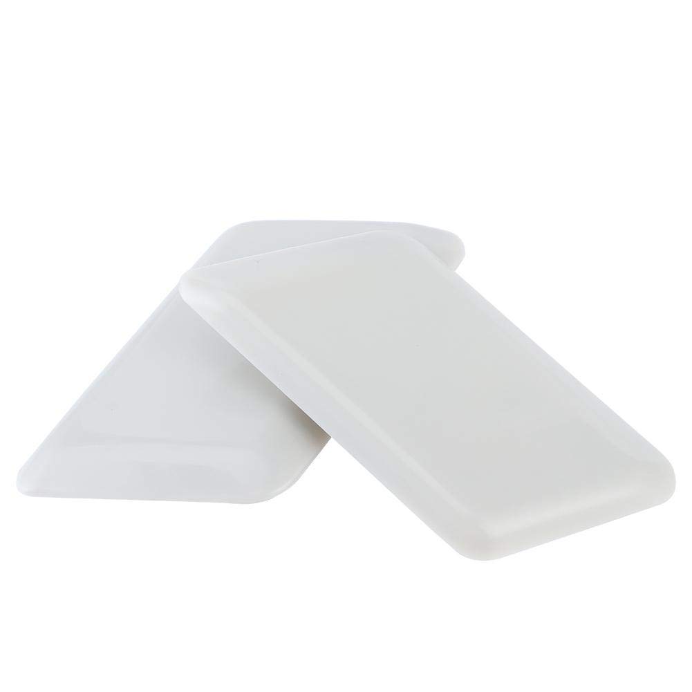 Tapa de chorro de lavafaros, Qiilu Arandela de faro, par de fundas de tapa de chorro de arandela de luz de faro 1301040 1301038 apto para MONDEO MK3 III 2000-2007
