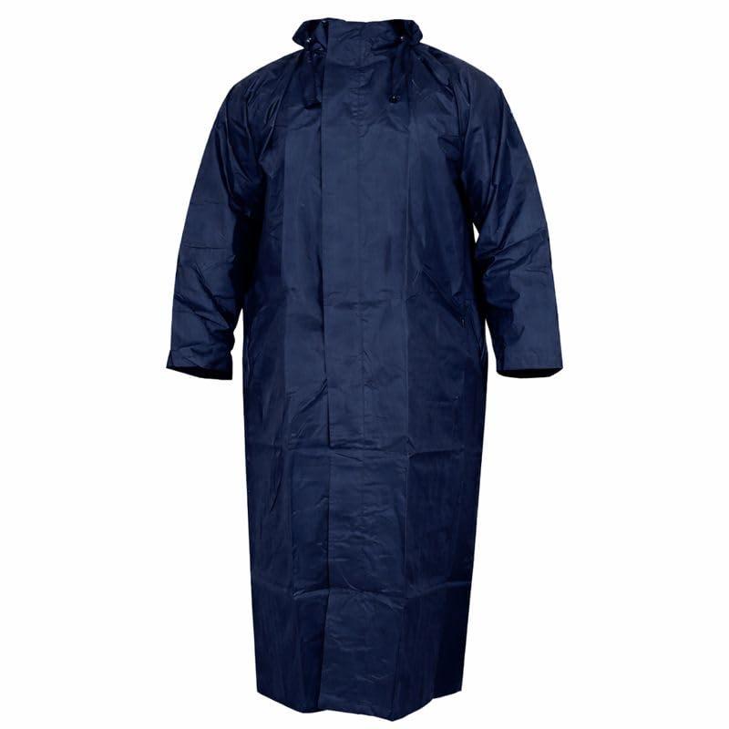 sf shakumbhari fab Women's's Polyester Long RainCoat with Adjustable Hooded-picture-47