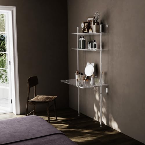 Hmyhum 00923 Acrylic Wall Mount Desk thumb #5