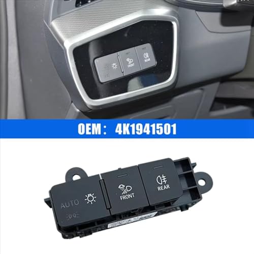 Interruptor control luz cabeza coche solución a fallos de encendido para Audi A6L 7