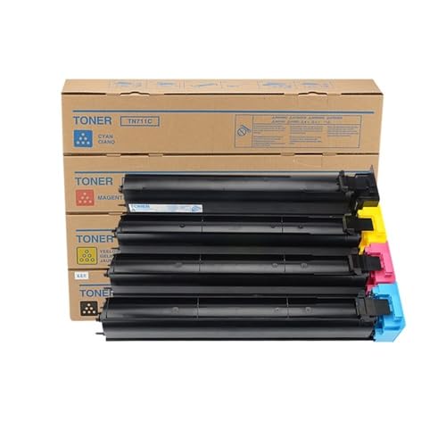 Toner compatible TN711 pour imprimantes C654 C754 C654e C754e